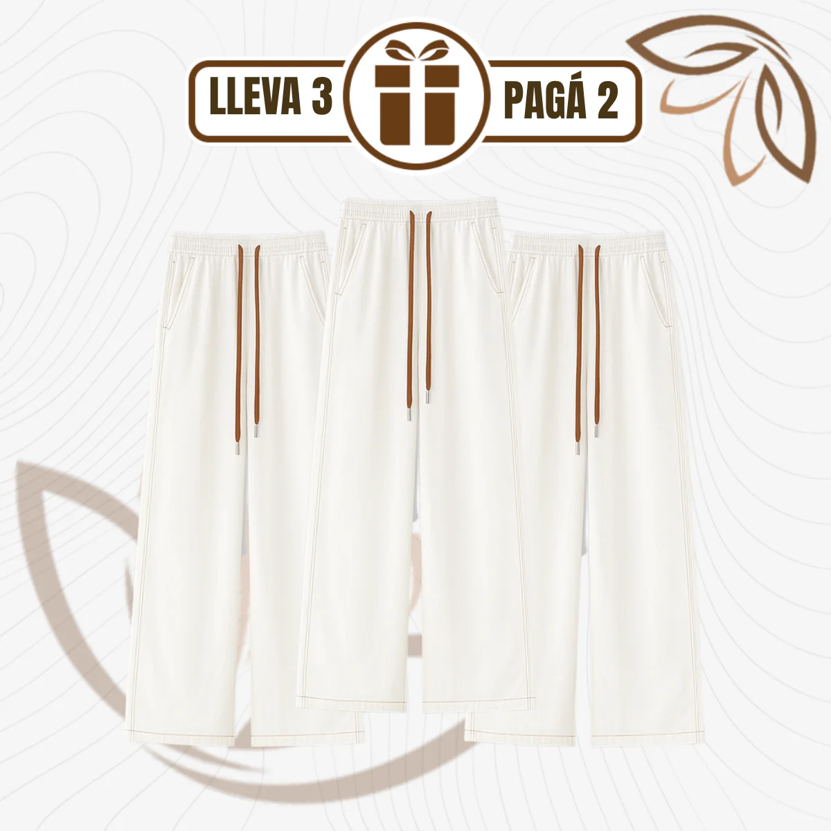[Llevá 3 Pagá 2] Jean Femenino Aline Wide Leg con Cintura Elástica y Caída Moderna (¡Look moderno y casual!) - Image 4