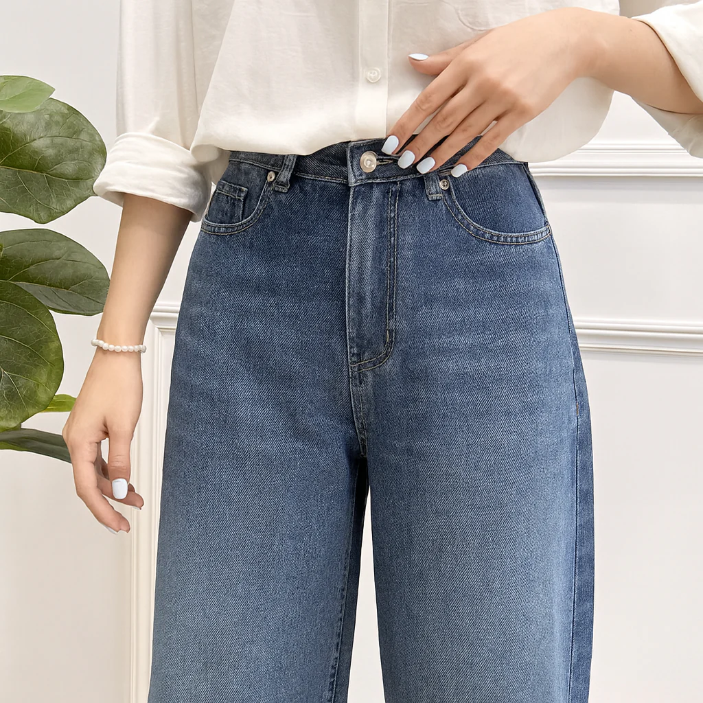 [Llevá 3 Pagá 2] Jean Femenino Angela Wide Leg con Caída Perfecta (¡Estilo atemporal y delicado!) - Image 3
