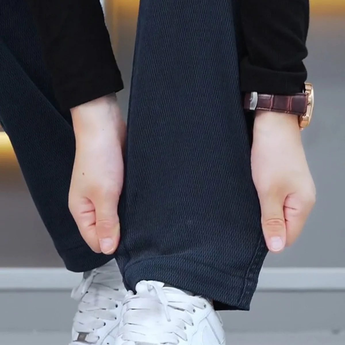 [Llevá 3 Pagá 2] Pantalón Ajustable Vitoria en Algodón y Elastano (¡Se adapta a tu cuerpo con estilo!) - Image 3