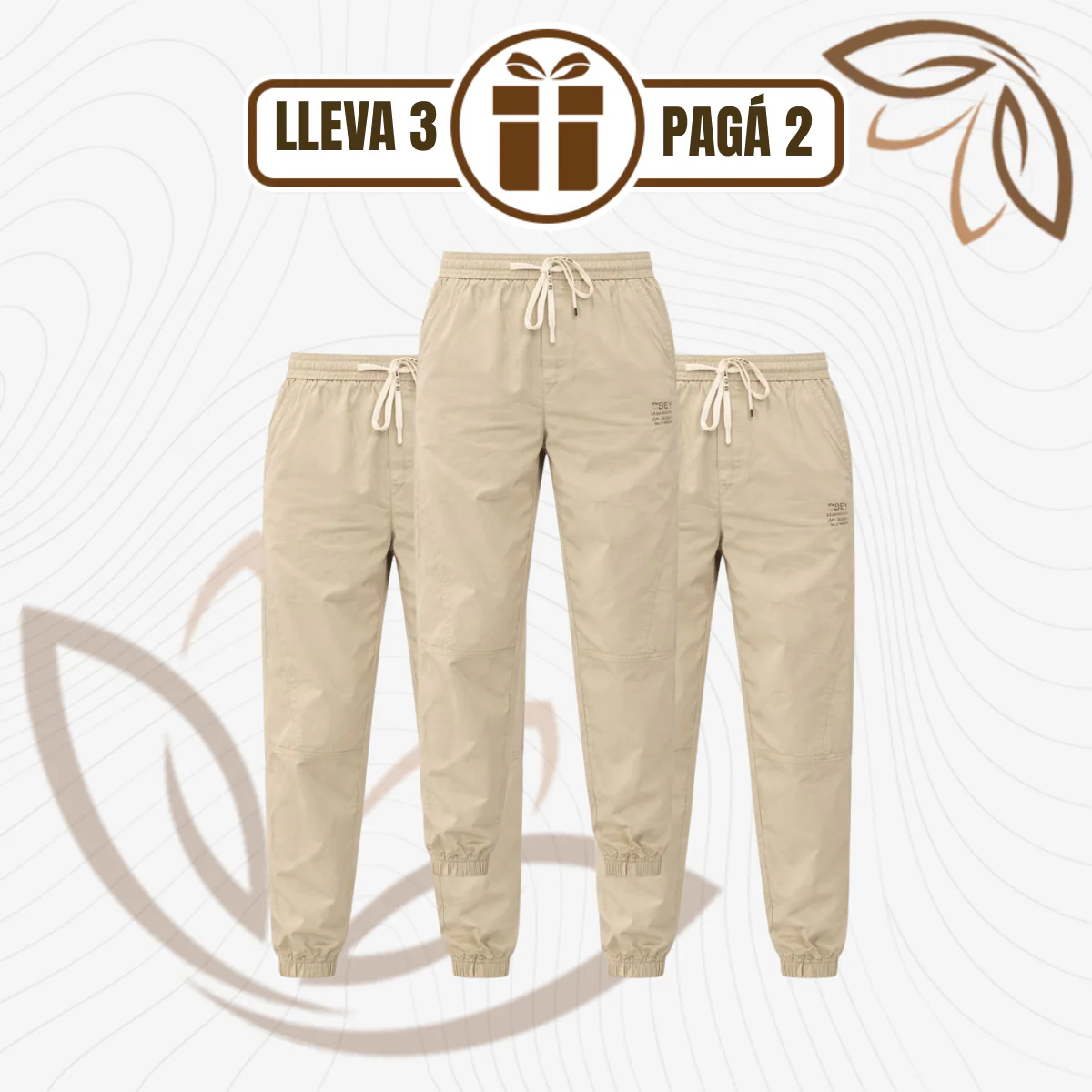 [Llevá 3 Pagá 2] Pantalón Cargo Comfort™ en Algodón Respirable con Calce Moderno - Image 4