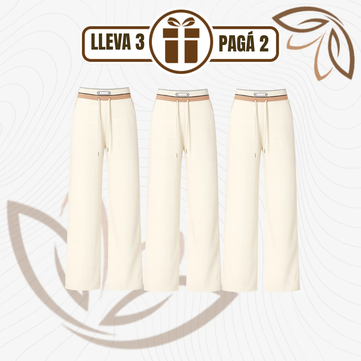 [Llevá 3 Pagá 2] Pantalón Femenino en Algodón y Poliéster (¡El Encanto de la Mujer Moderna!) - Image 2