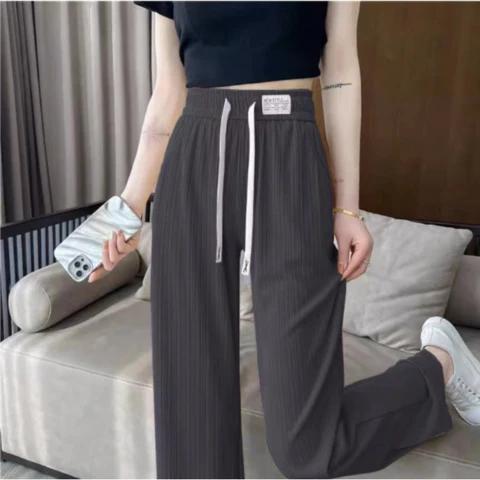 [Llevá 3 Pagá 2] Pantalón Femenino en Tejido Chenille y Terciopelo (¡Encanto Único y Refinado!) - Image 6