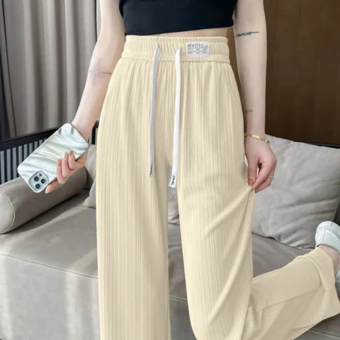 [Llevá 3 Pagá 2] Pantalón Femenino en Tejido Chenille y Terciopelo (¡Encanto Único y Refinado!) - Image 8