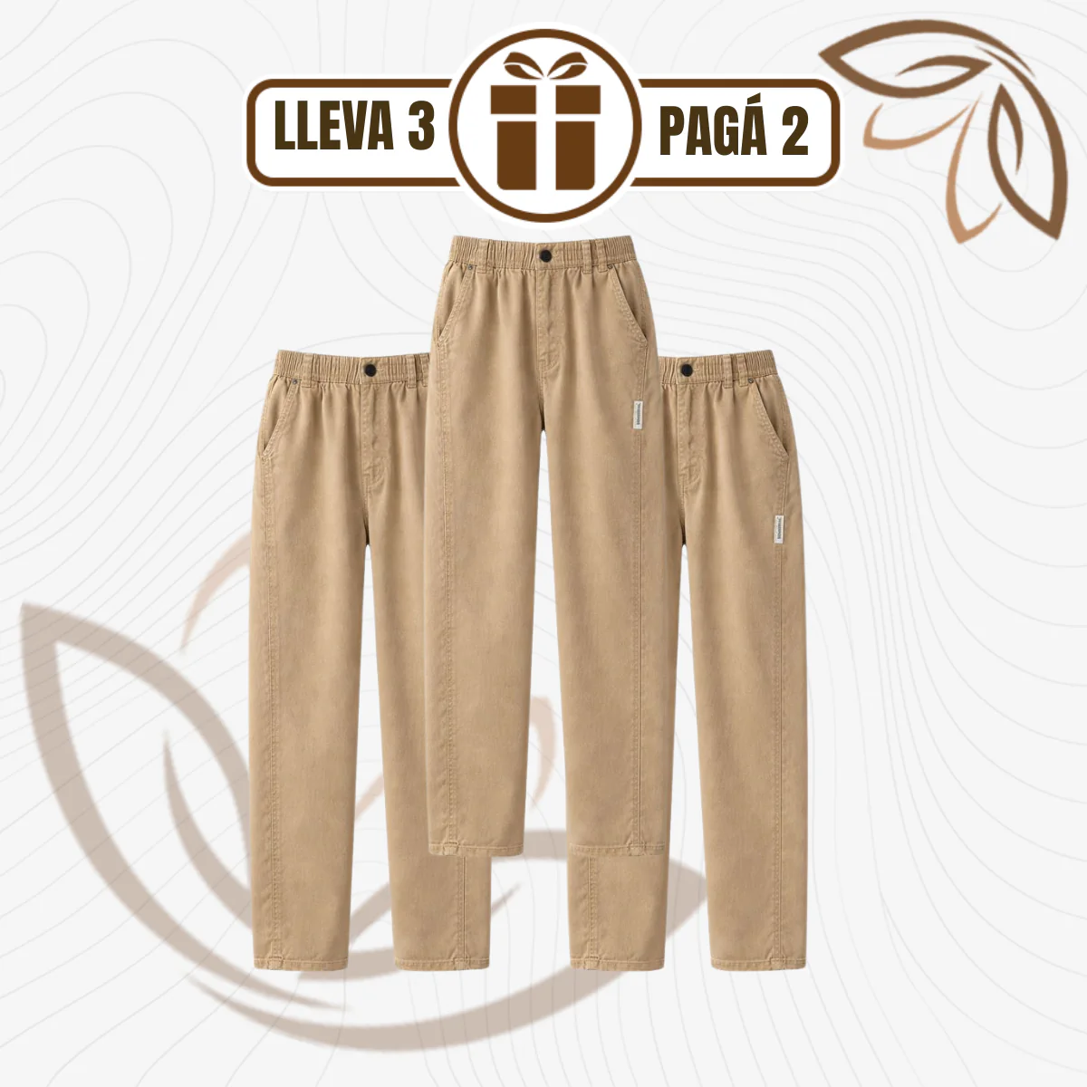 [Llevá 3 Pagá 2] Pantalón Palazzo Verona™ en Algodón Premium con Corte Moderno - Image 2