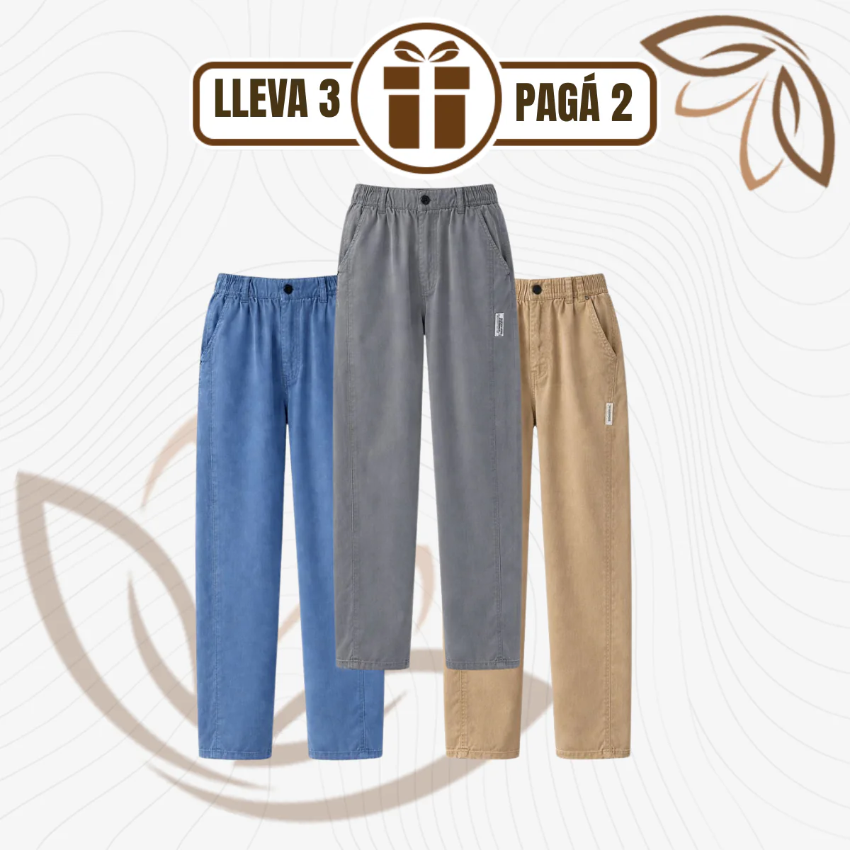 [Llevá 3 Pagá 2] Pantalón Palazzo Verona™ en Algodón Premium con Corte Moderno - Image 4