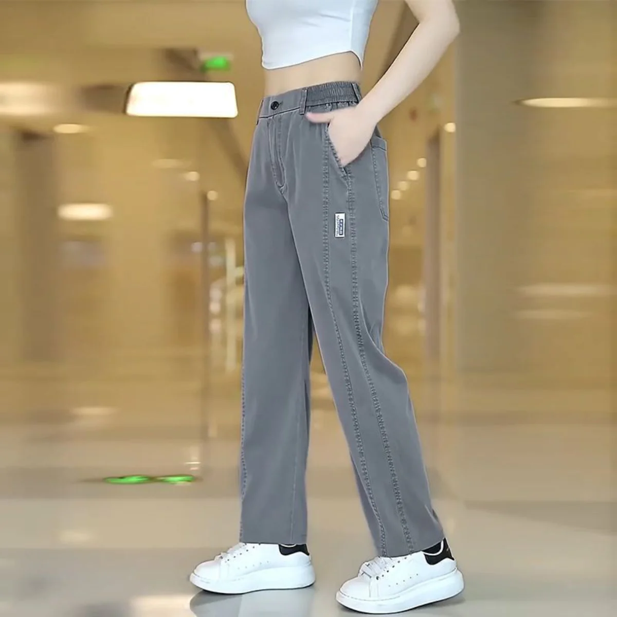 [Llevá 3 Pagá 2] Pantalón Palazzo Verona™ en Algodón Premium con Corte Moderno - Image 8