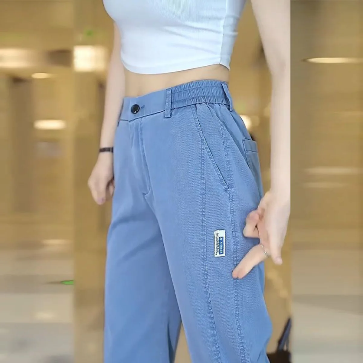 [Llevá 3 Pagá 2] Pantalón Palazzo Verona™ en Algodón Premium con Corte Moderno - Image 9
