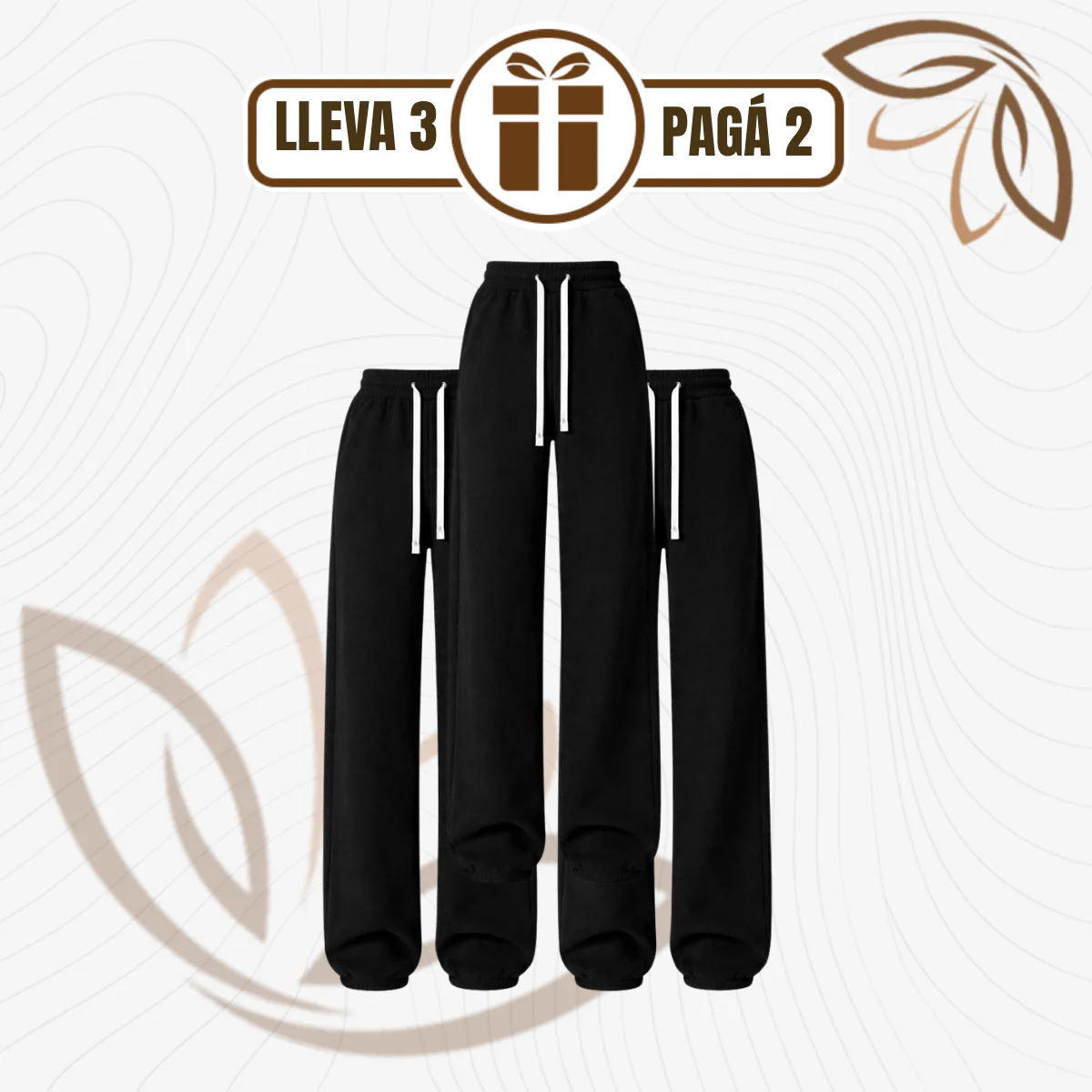 [Llevá 3 Pagá 2] Pantalón Plisado Elegance™ en Tejido Premium con Caída Suelta - Image 3