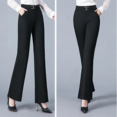 [Llevá 3 Pagá 2] Pantalón Social Femenino en Seda Hielo y Poliéster Diorah (Diseño Fino y Encantador) - Image 8