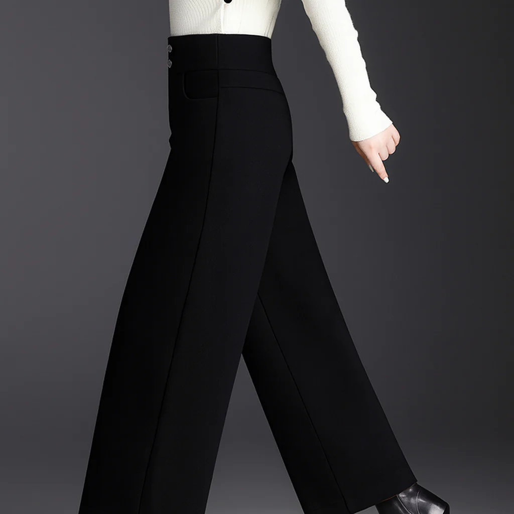 [Llevá 3 Pagá 2] Pantalón Social Femenino en Seda Hielo y Poliéster Nolita (Diseño Fino y Encantador) - Image 6