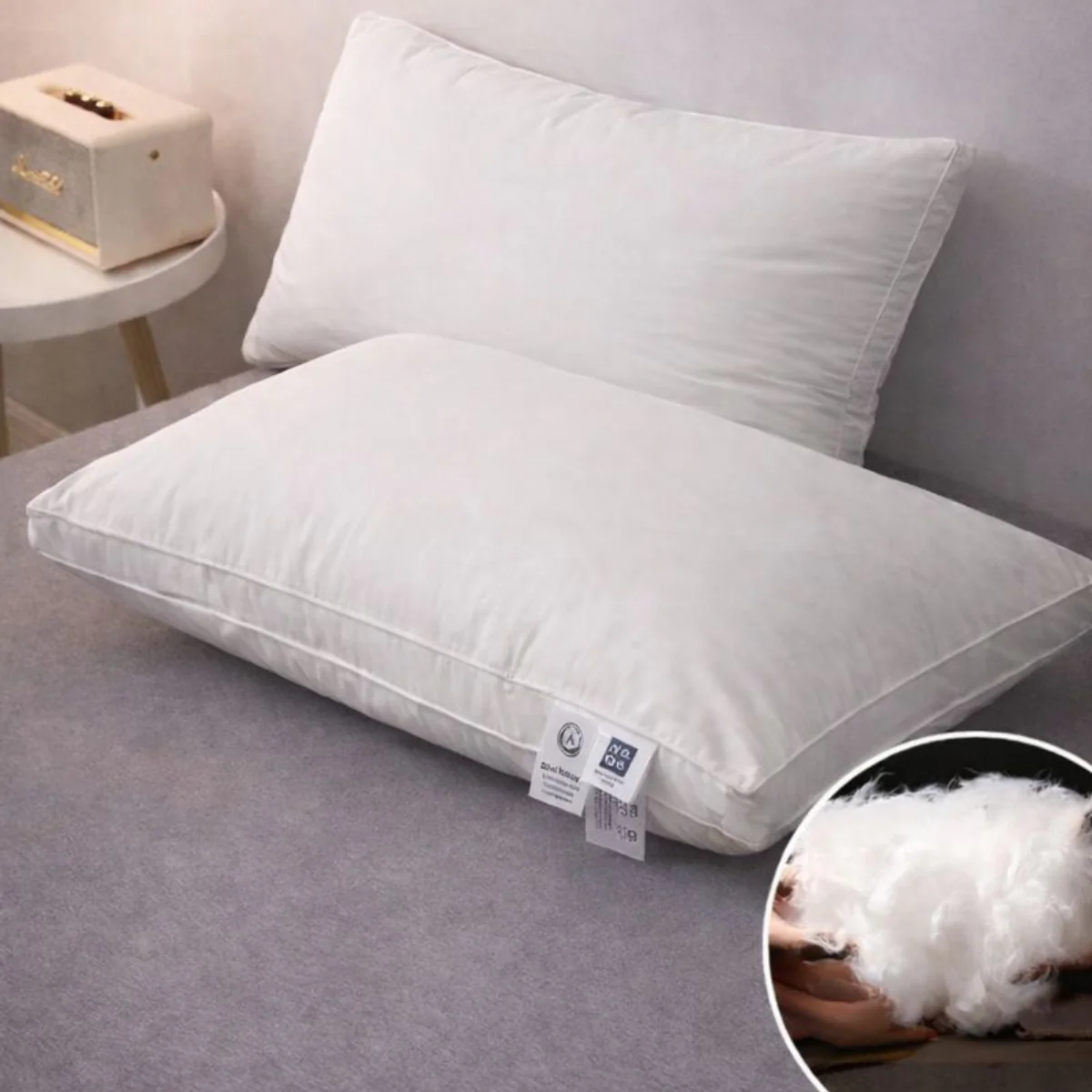 [Llevá 4, Pagá 2] Almohada Comfort Plus™ con Tecnología Ortopédica y Toque Suave - Image 4
