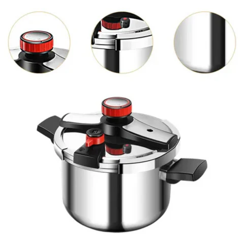 [Llevate 2 y pagá 1] Olla a Presión TurboChef de Acero Inoxidable | A Prueba de Explosiones + REGALO: Kit de Utensilios - Image 4