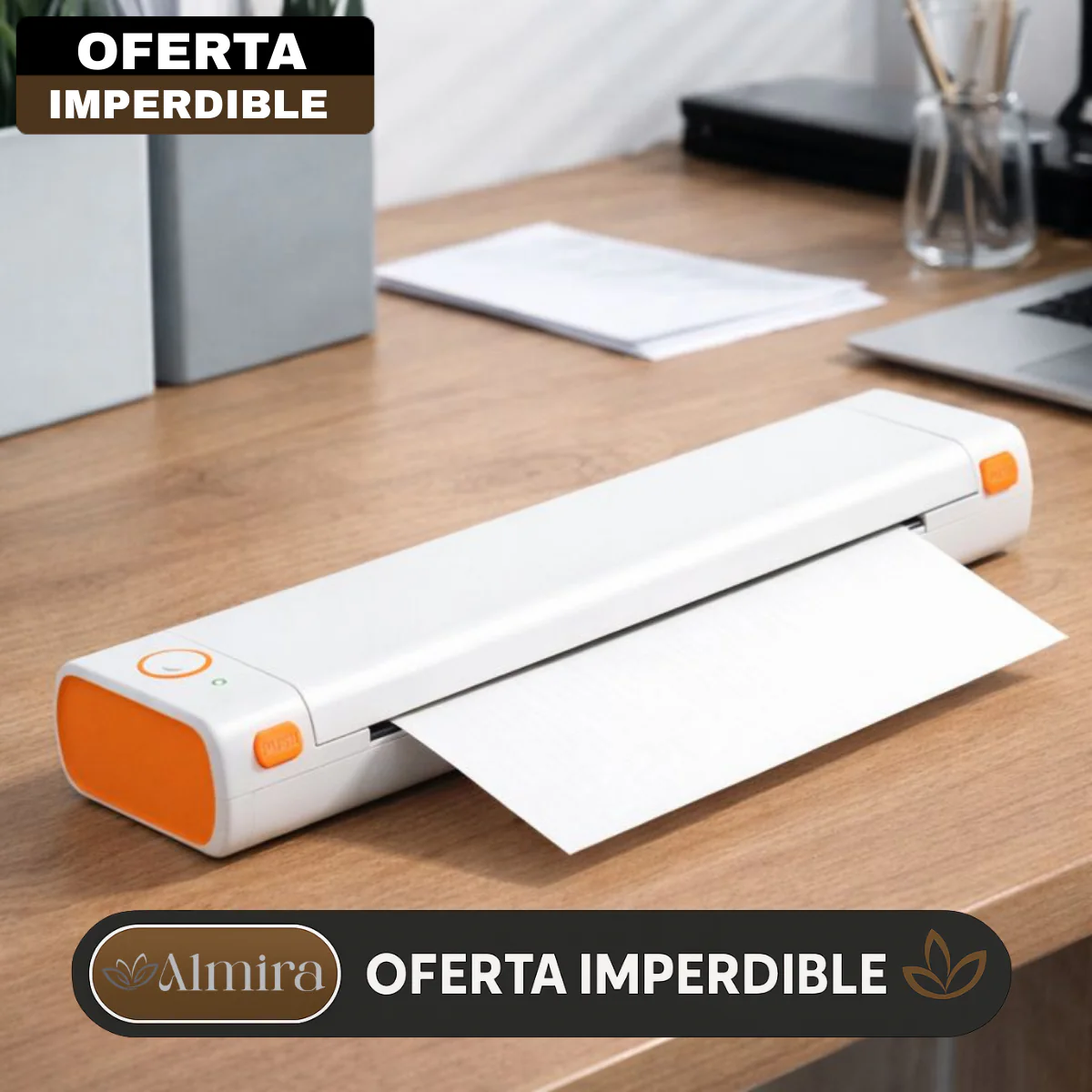 Mini impresora PrintGo™ Bluetooth portátil de alta definición, sin uso de cartucho - Image 2