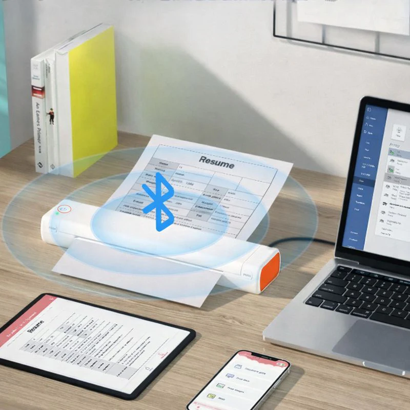 Mini impresora PrintGo™ Bluetooth portátil de alta definición, sin uso de cartucho - Image 5