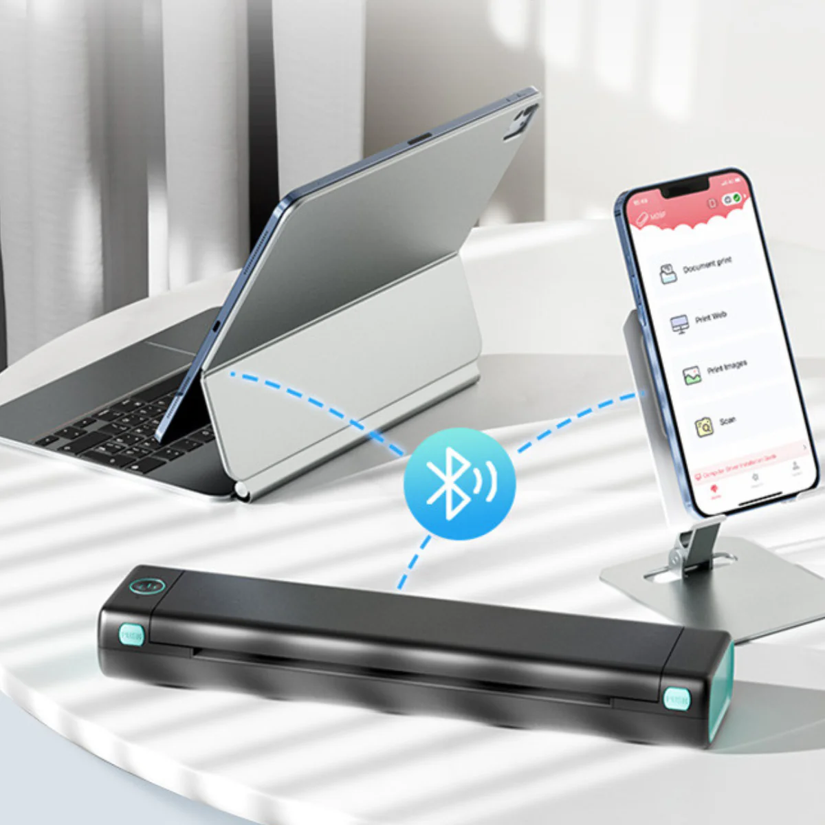 Mini impresora PrintGo™ Bluetooth portátil de alta definición, sin uso de cartucho - Image 6