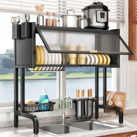 Organizador de Cocina Multifuncional en Acero Inoxidable + REGALO: Kit de Utensilios - Image 6