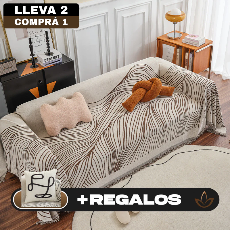 [Pagás 1, Te Llevás 2] Funda para Sofá (¡Ligereza y Encanto que Transforman tu Sofá!) + REGALO: 2 Almohadones - Image 3