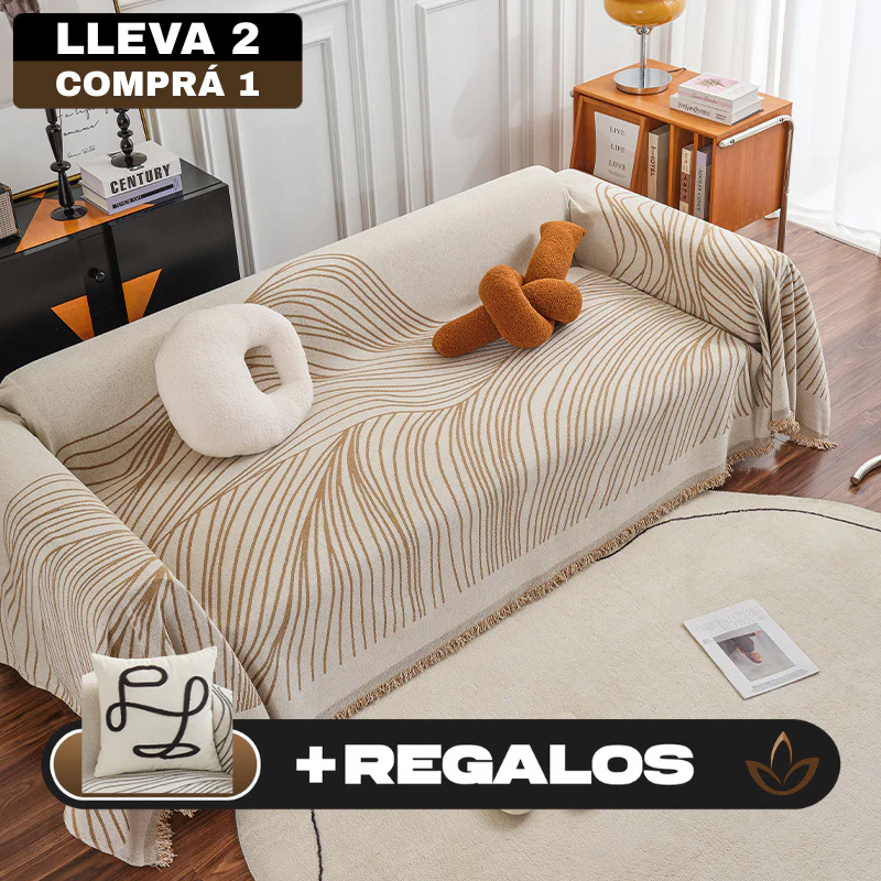 [Pagás 1, Te Llevás 2] Funda para Sofá (¡Ligereza y Encanto que Transforman tu Sofá!) + REGALO: 2 Almohadones - Image 4