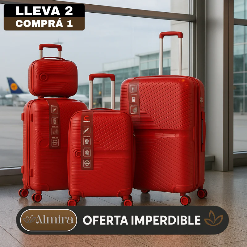 Set De 4 Valijas Rigidas Giro 360 (Perfectas para viajar) - Image 2